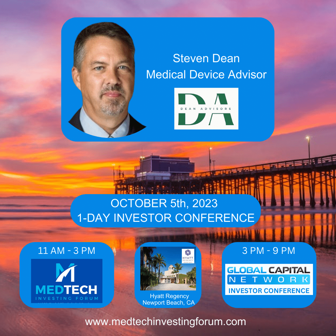 Steve Dean Medical Device Advisor Investor Judge Global Capital Network