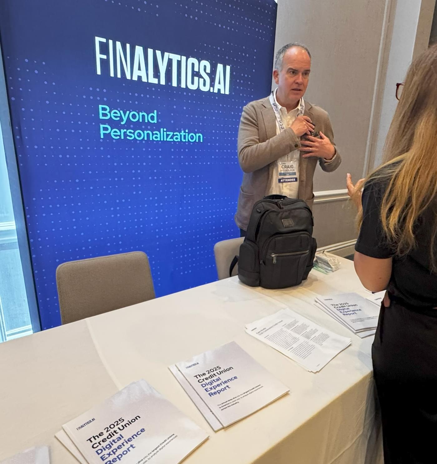 Sponsored Booth at GCN Investor Event - Image 8